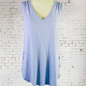 Anthropologie Purple Tank Top